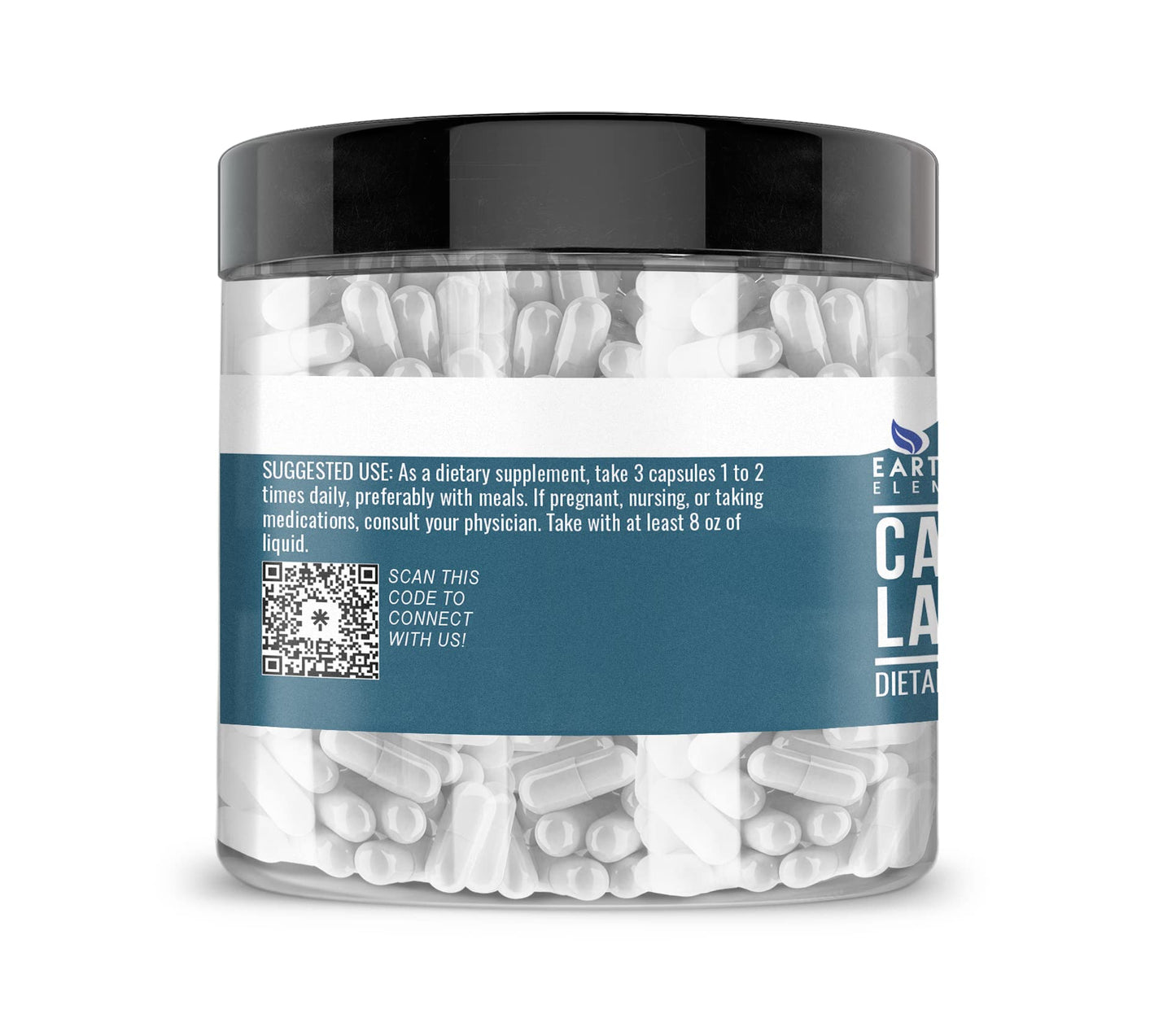 Earthborn Elements Calcium Lactate Capsule 200 Count