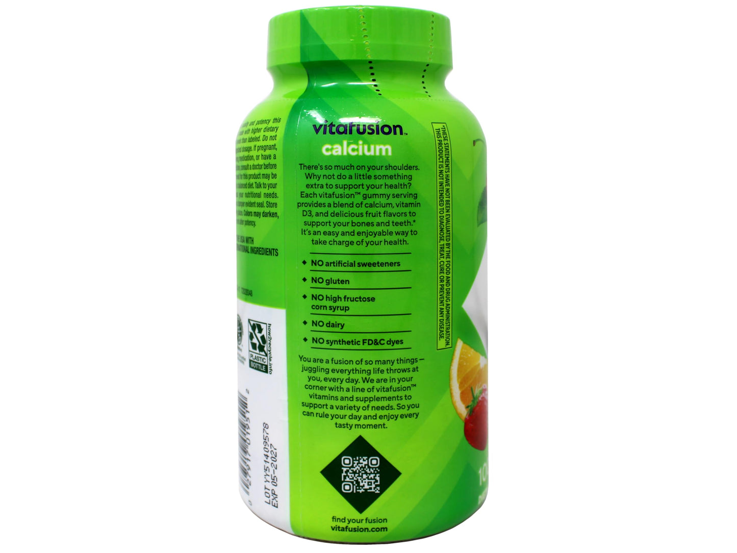 Vitafusion Calcium Gummy Vitamins 500 mg, 200 Gummies