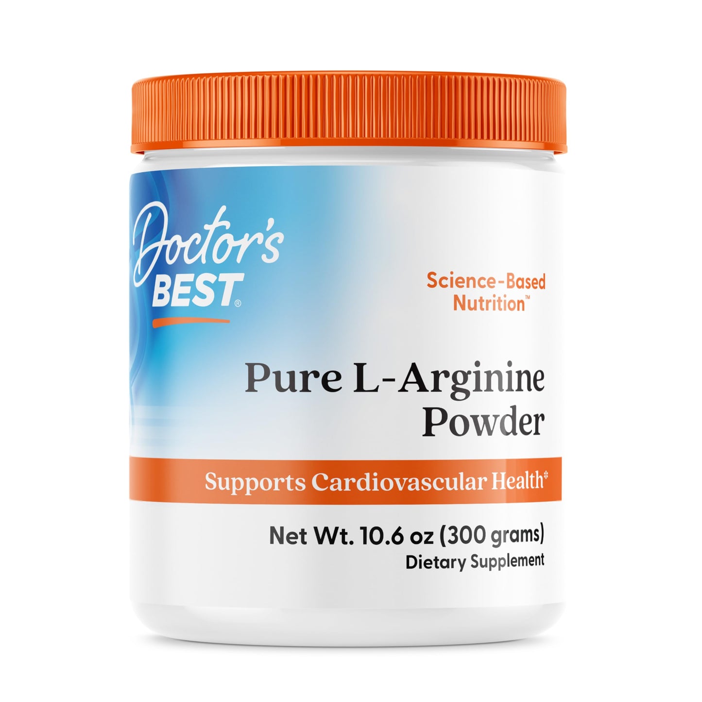 Doctor's BEST Pure L-Arginine Powder 10.6 oz