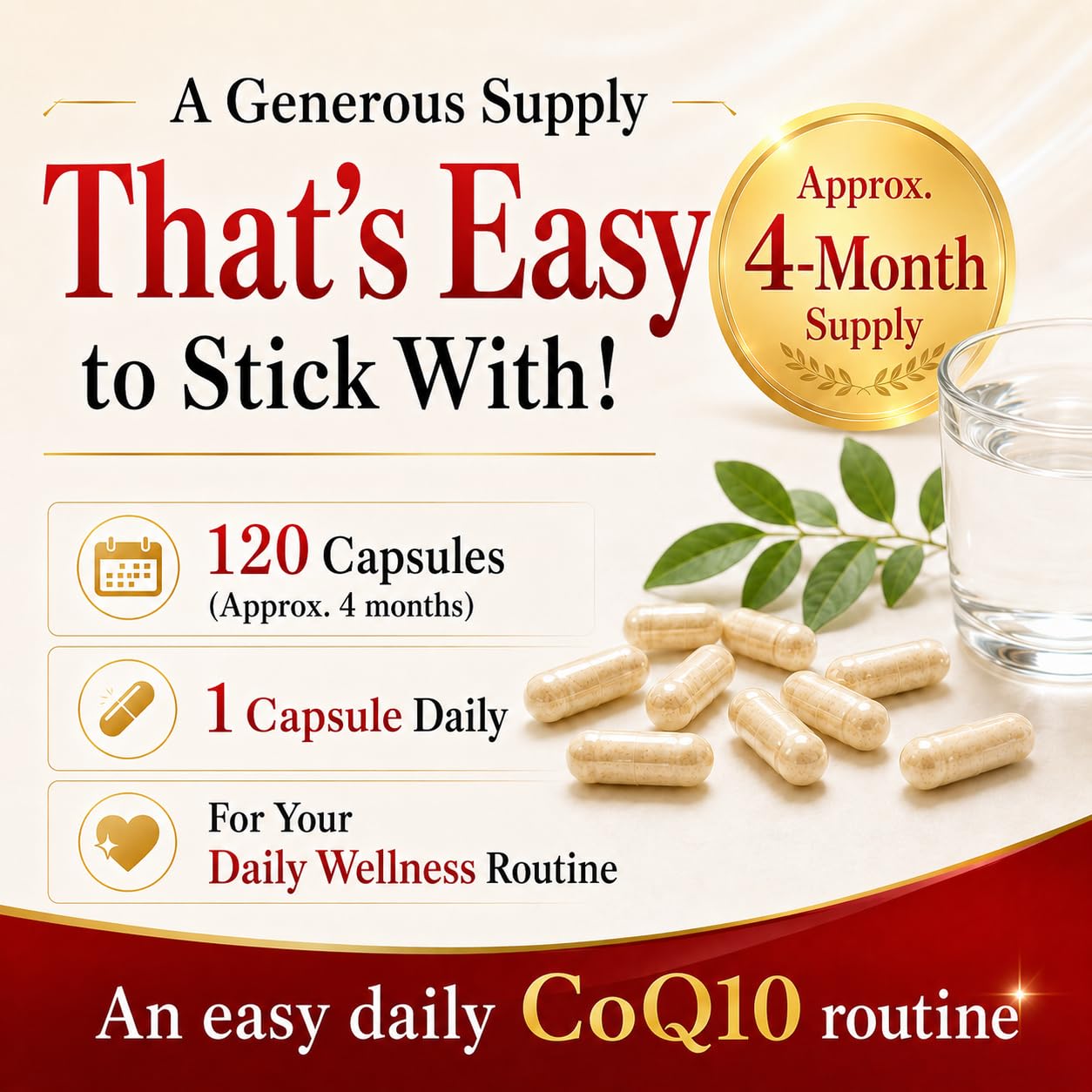 Dr.Plus Formula CoQ10 200mg High Absorption Capsule, 120 Count