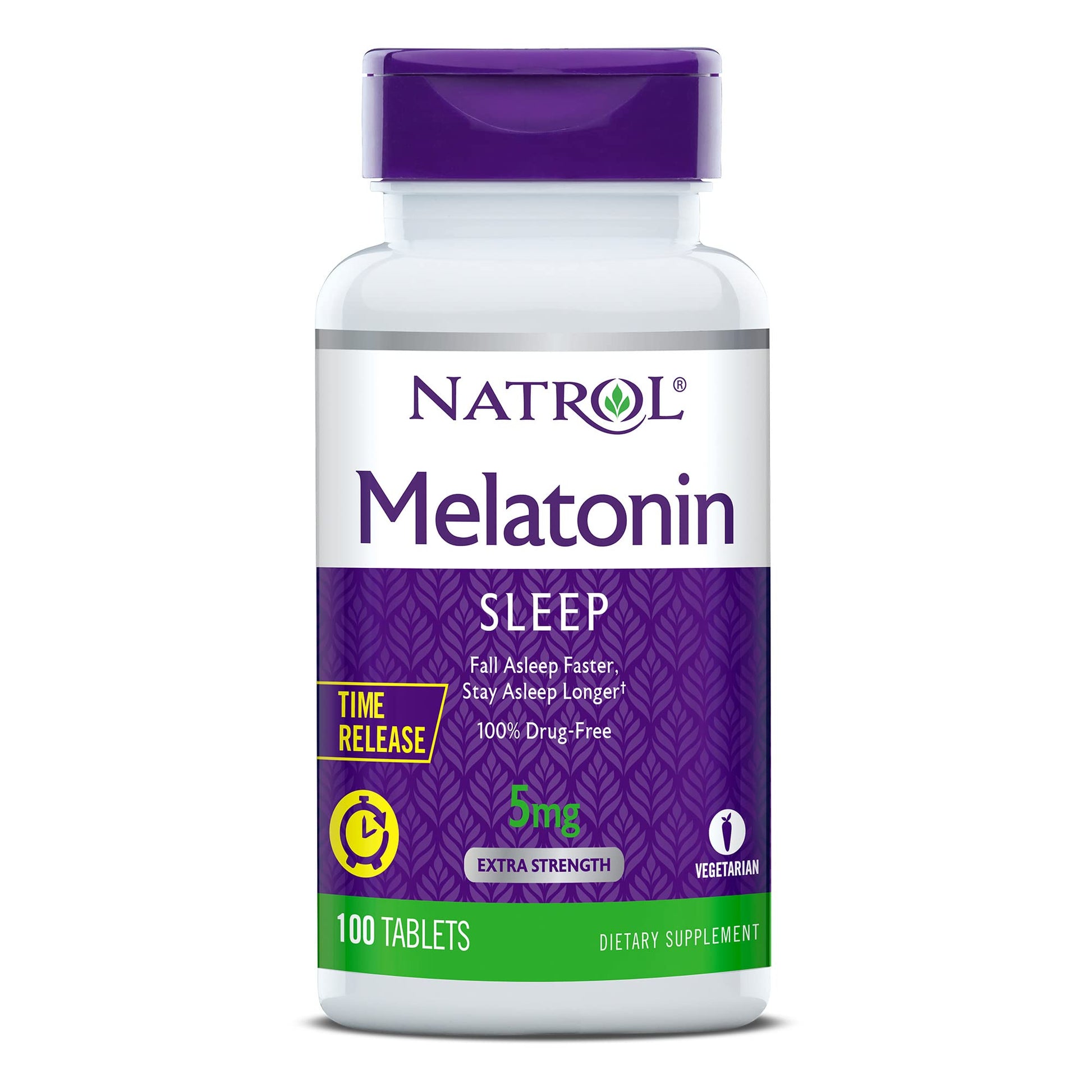 Natrol Time-Release Melatonin 5 mg Tablet 200 Tablets
