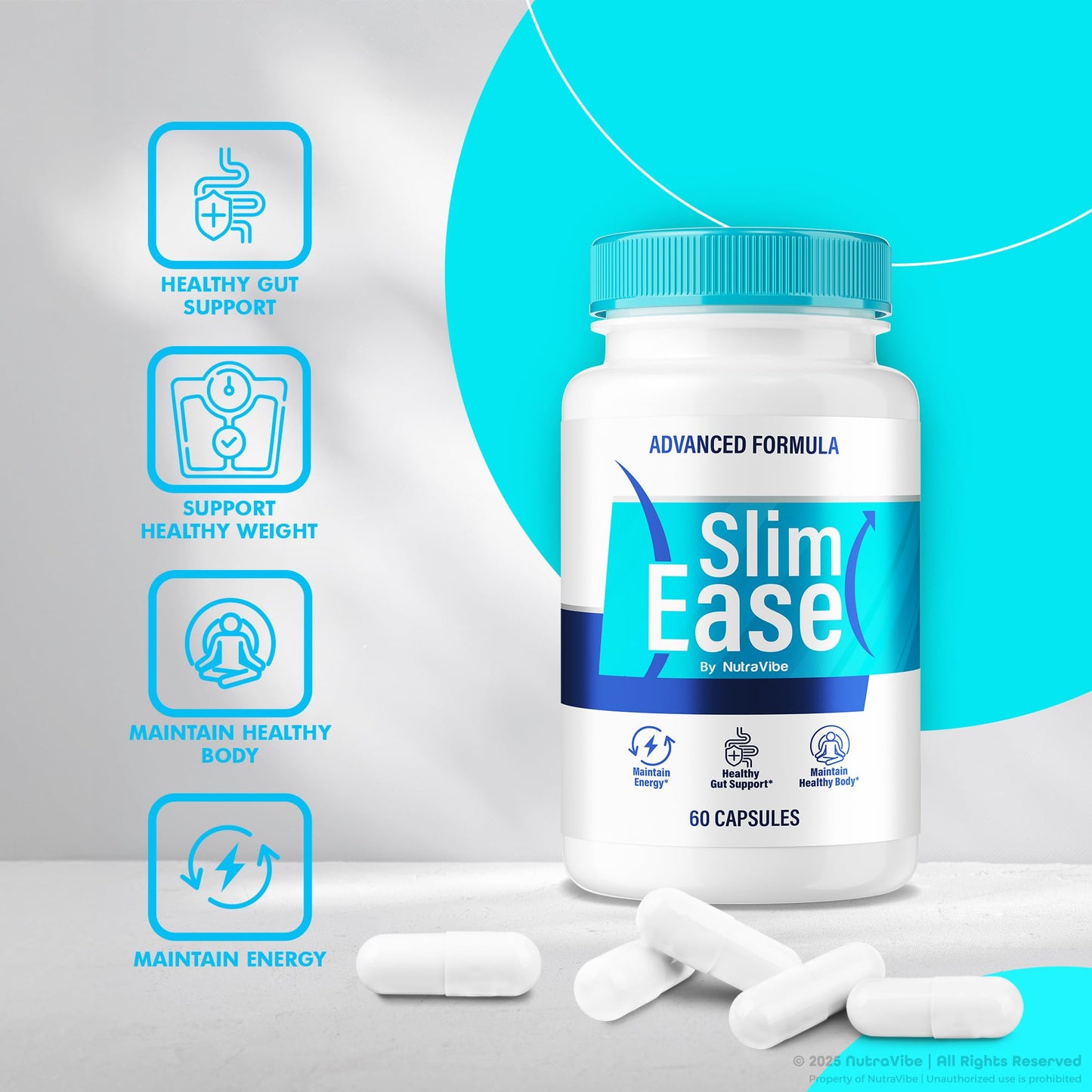 NutraVibe SlimEase 60 Capsules
