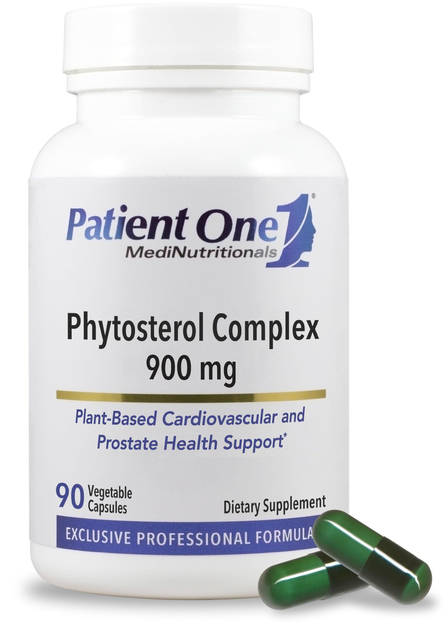 Patient One Phytosterol Complex 900 mg Plant Sterol Supplement Capsule 90 Capsules