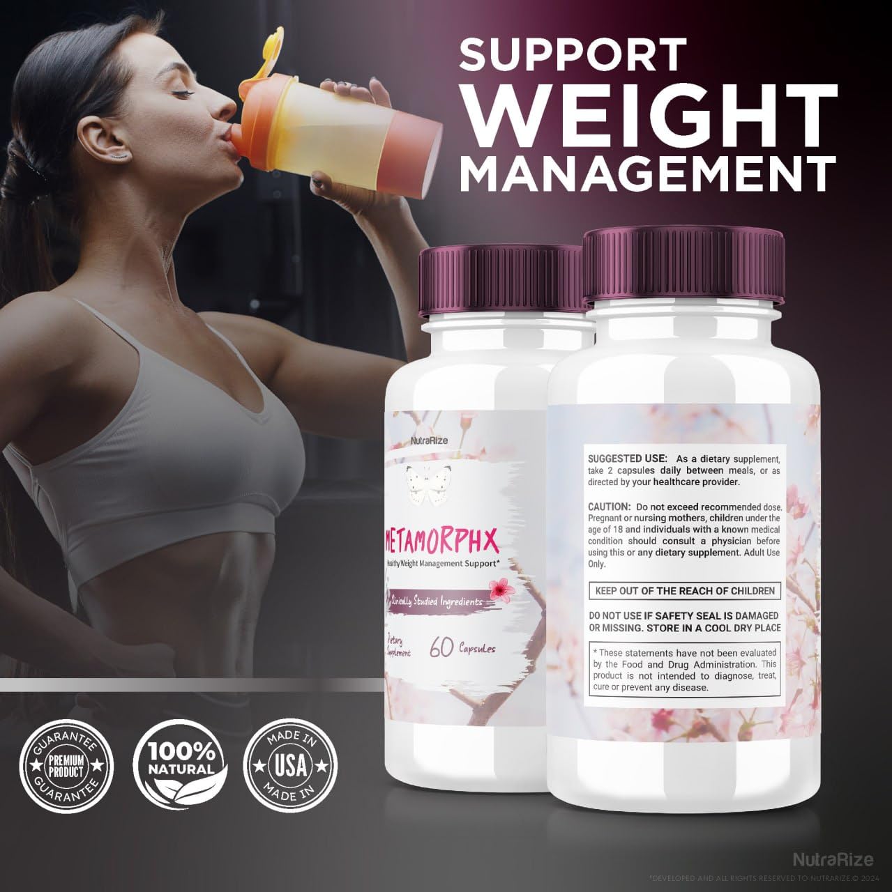 NutraRize Metamorphx Capsule 60 Count