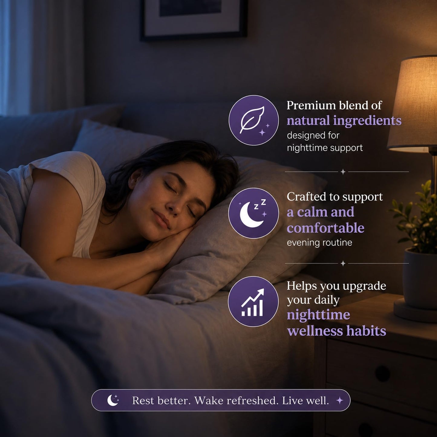 PRAISE 2000 Lulla-By Natural Sleep Gummies, 60 Gummies