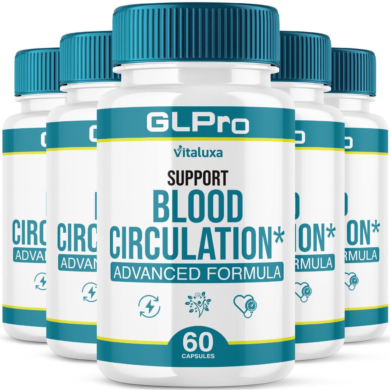Vitaluxa GLPro Blood Support Capsules 300 Count
