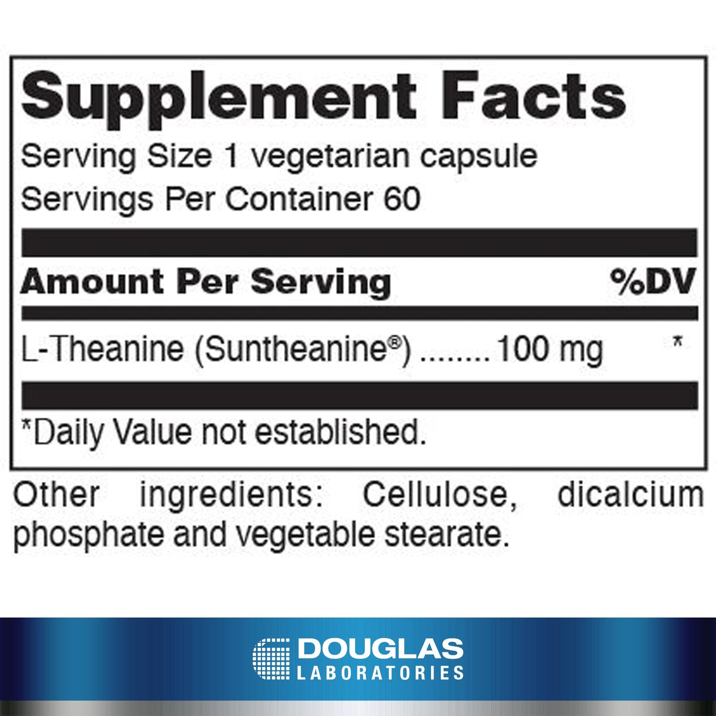 Douglas Laboratories L-Theanine Capsule 60 Capsules