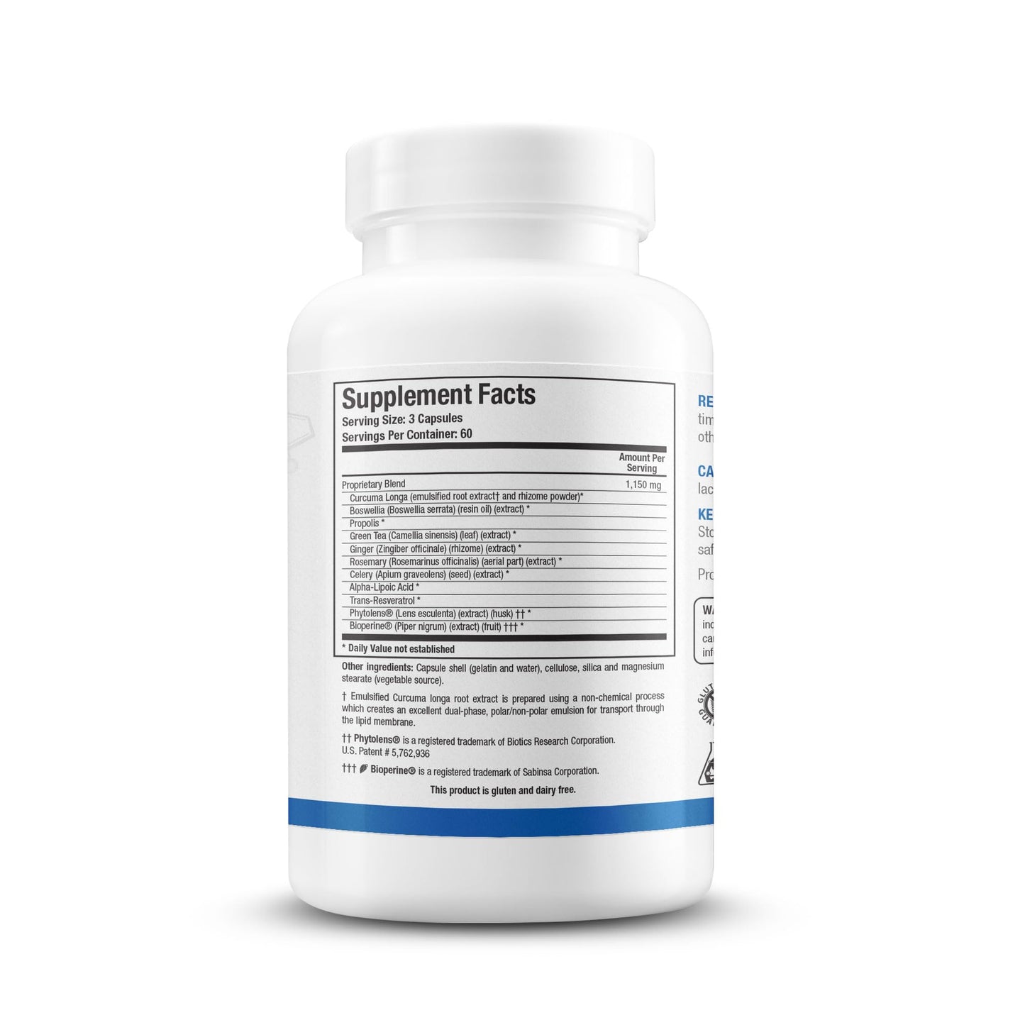 BIOTICS RESEARCH KappArest Turmeric Capsules, 180 Capsules