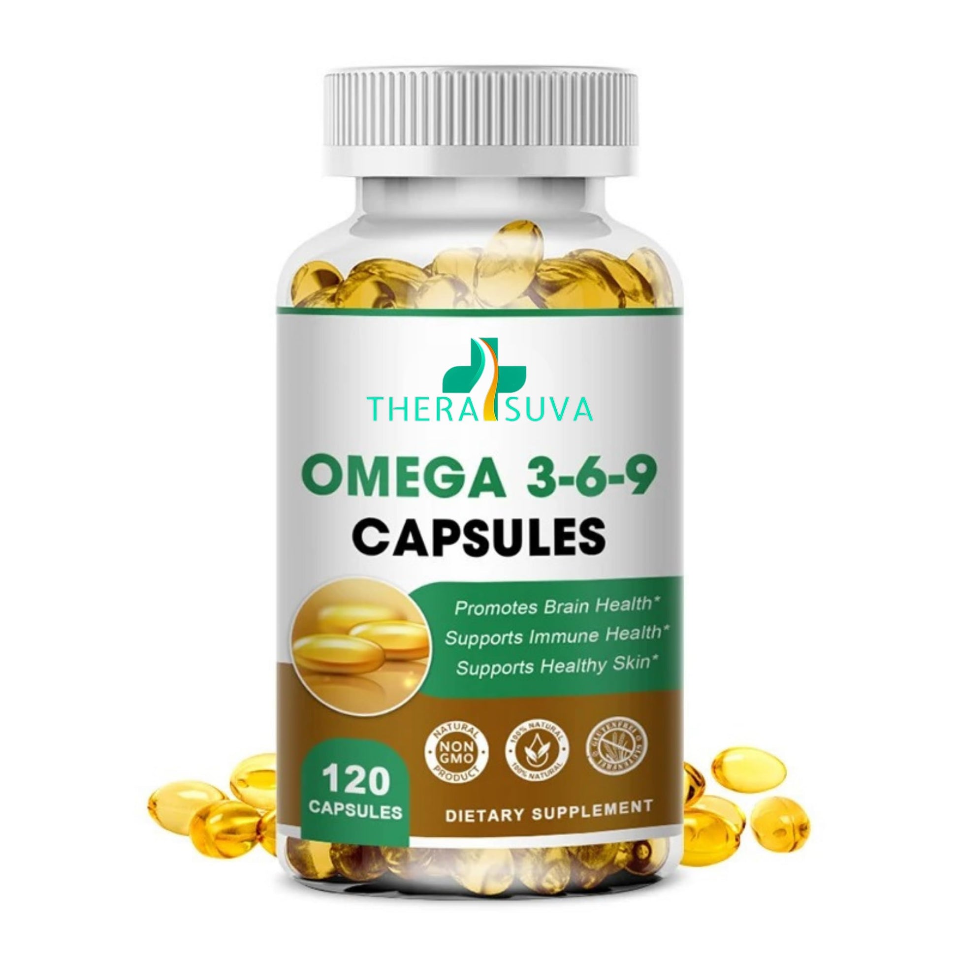 TheraSuva High-Potency Omega 3-6-9 Softgels 120