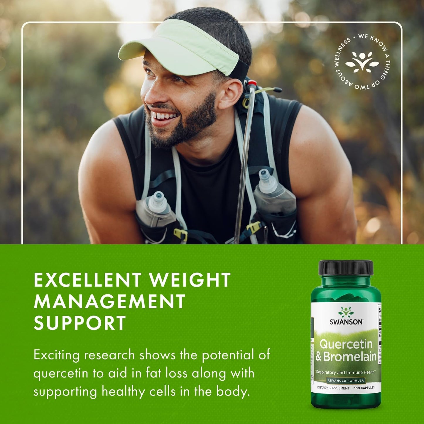 Swanson Quercetin & Bromelain 200 Capsules