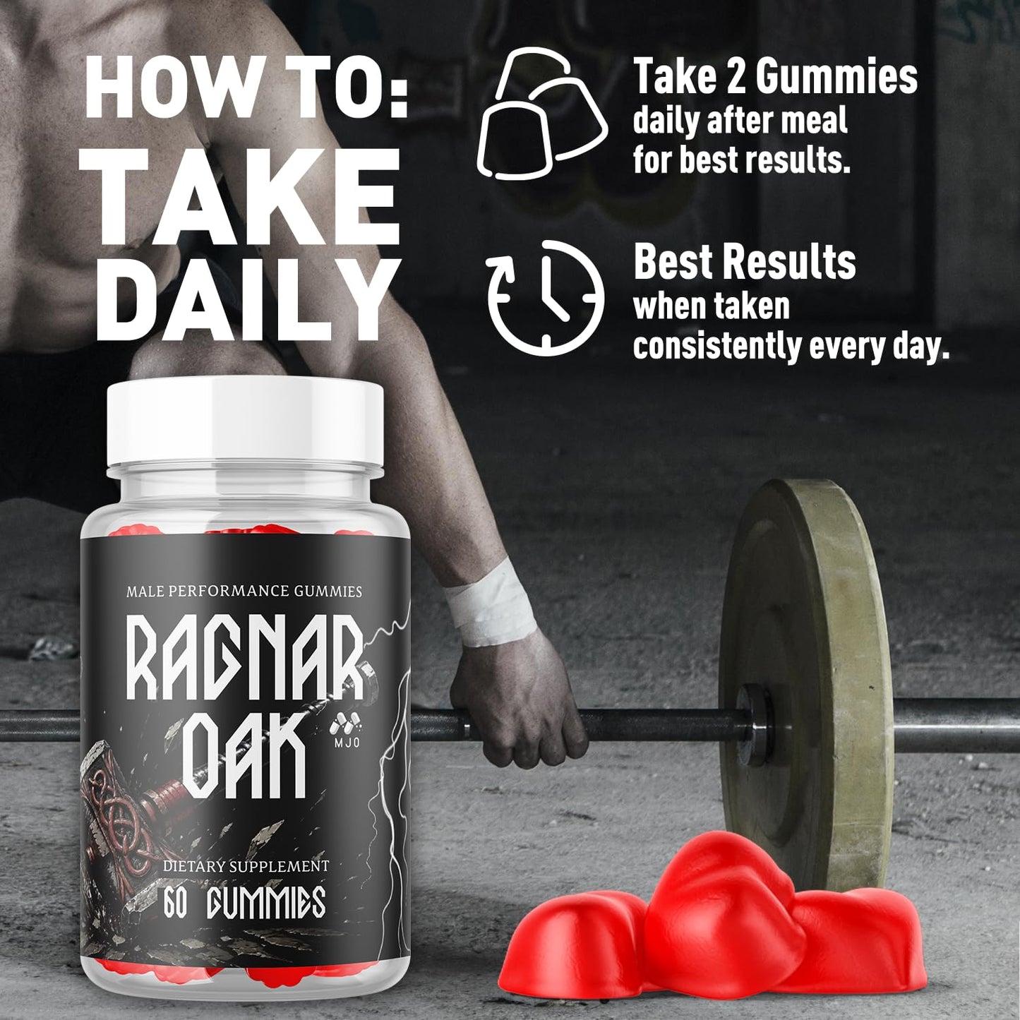 MJO Ragnaroak Gummies 120 Gummies