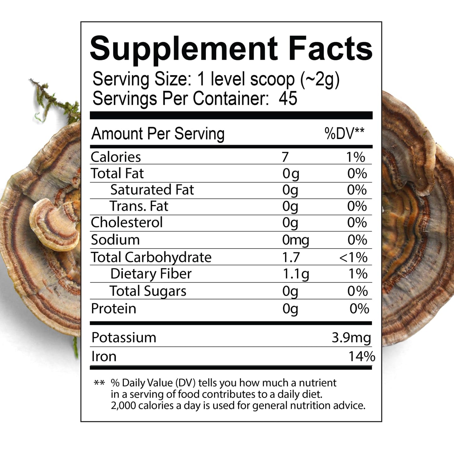 One Farm by WAAYB Organic Turkey Tail Mushroom Powder 80 oz