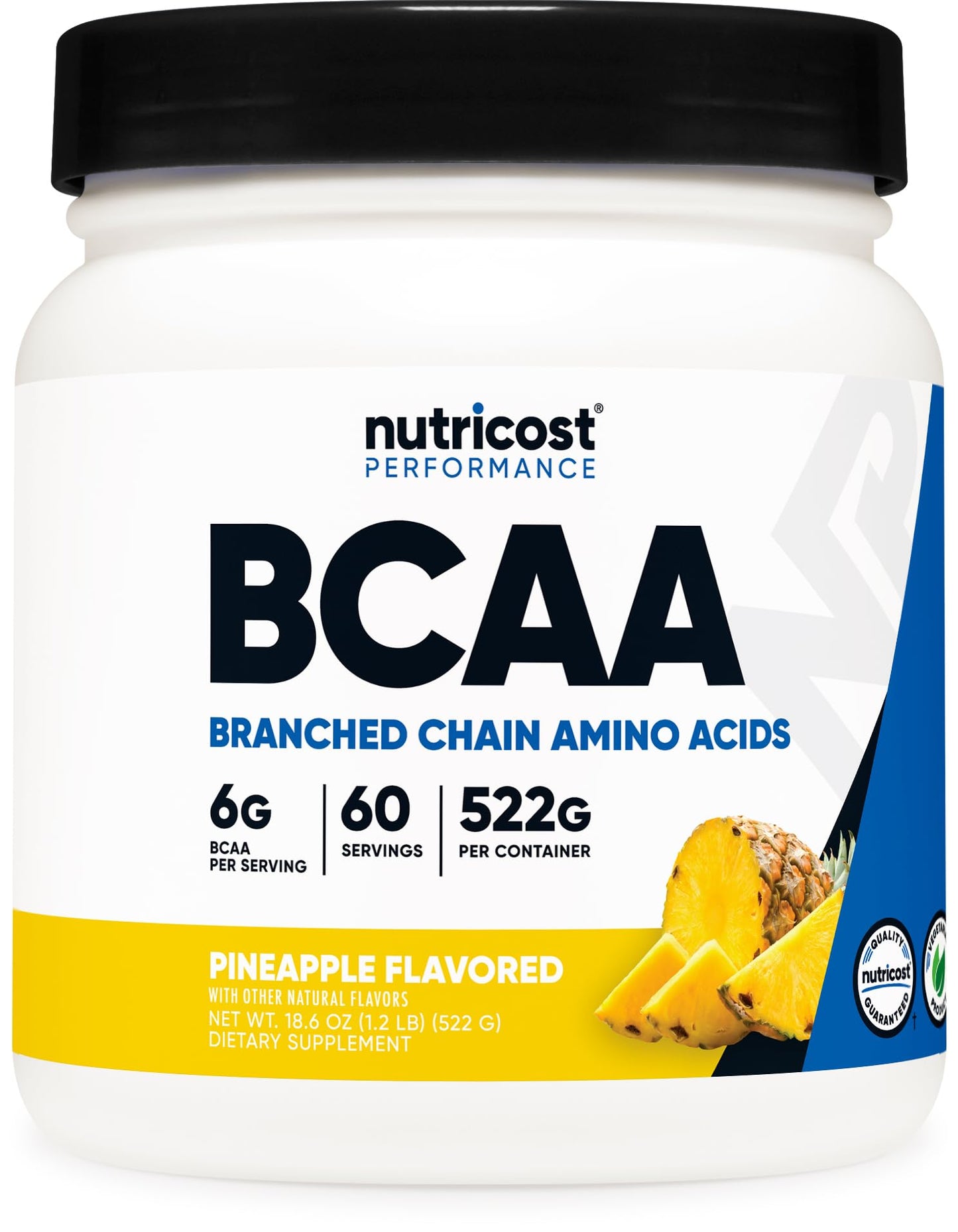 Nutricost BCAA Powder 18.6 Ounce