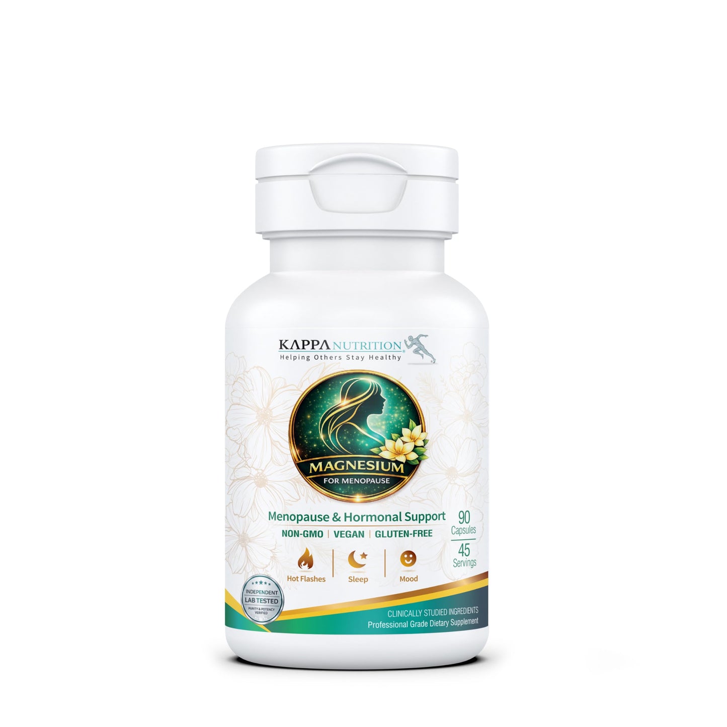 Kappa Nutrition Magnesium for Menopause 90 Capsules