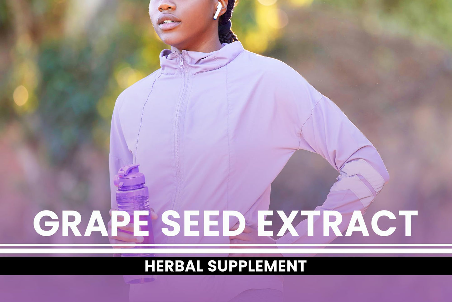 PURE ORIGINAL INGREDIENTS Grape Seed Extract 365 Capsules