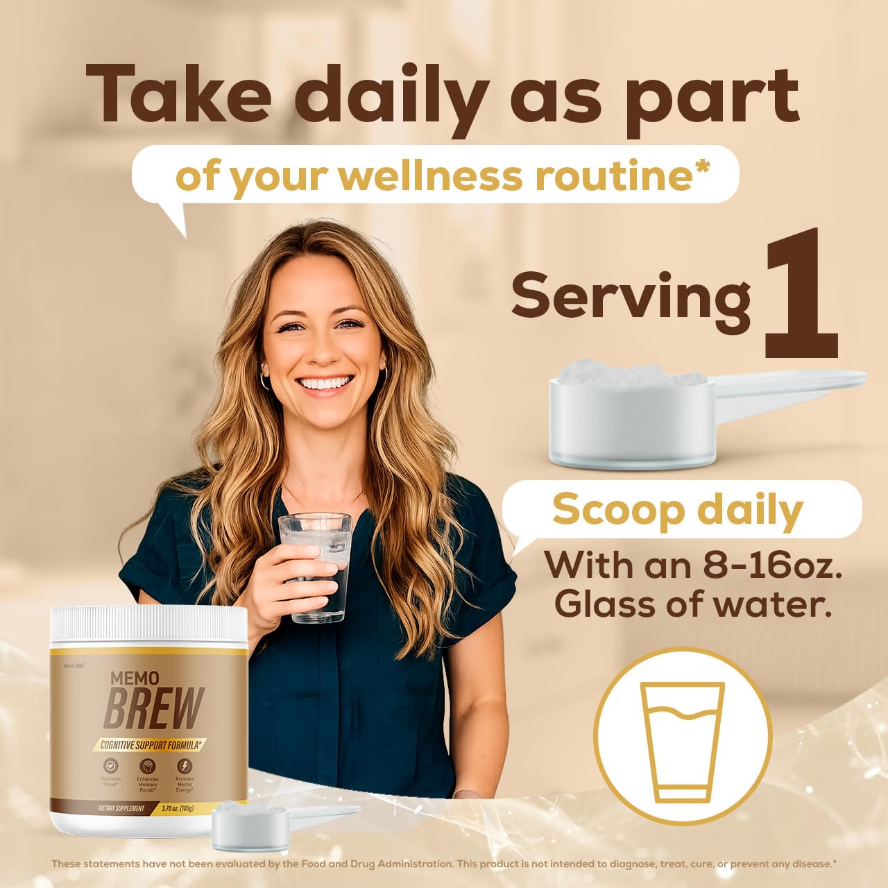 AMACARE MemoBrew Powder 6 oz