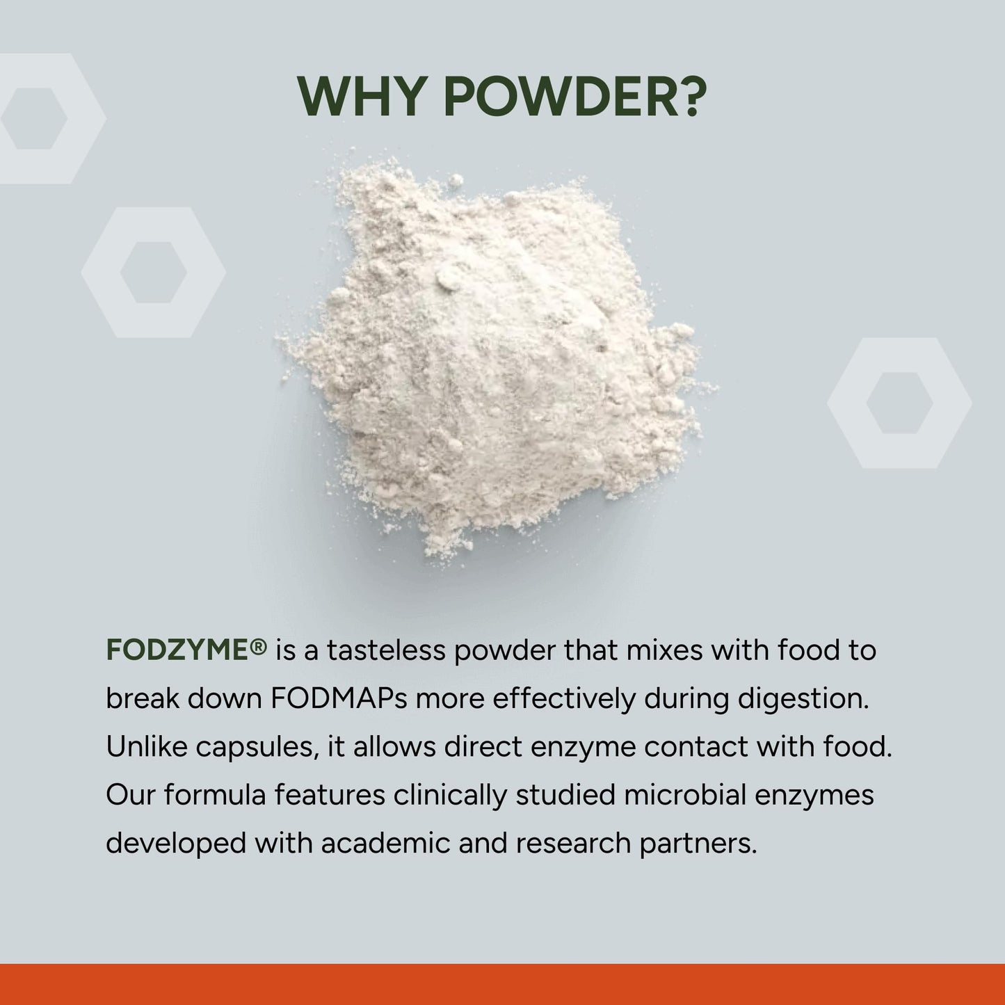 FODZYME Home Kit Digestive Enzymes Powder 1.59 oz