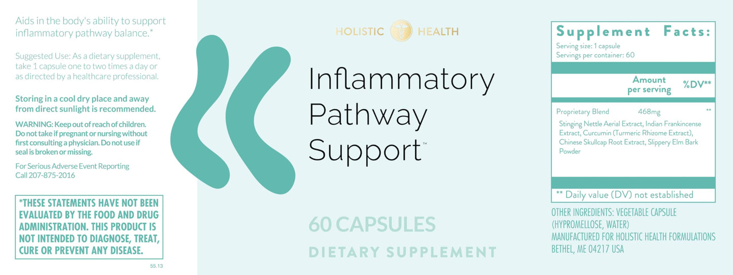 Holistic Health Inflammatory Pathway Support™ 60 Capsules