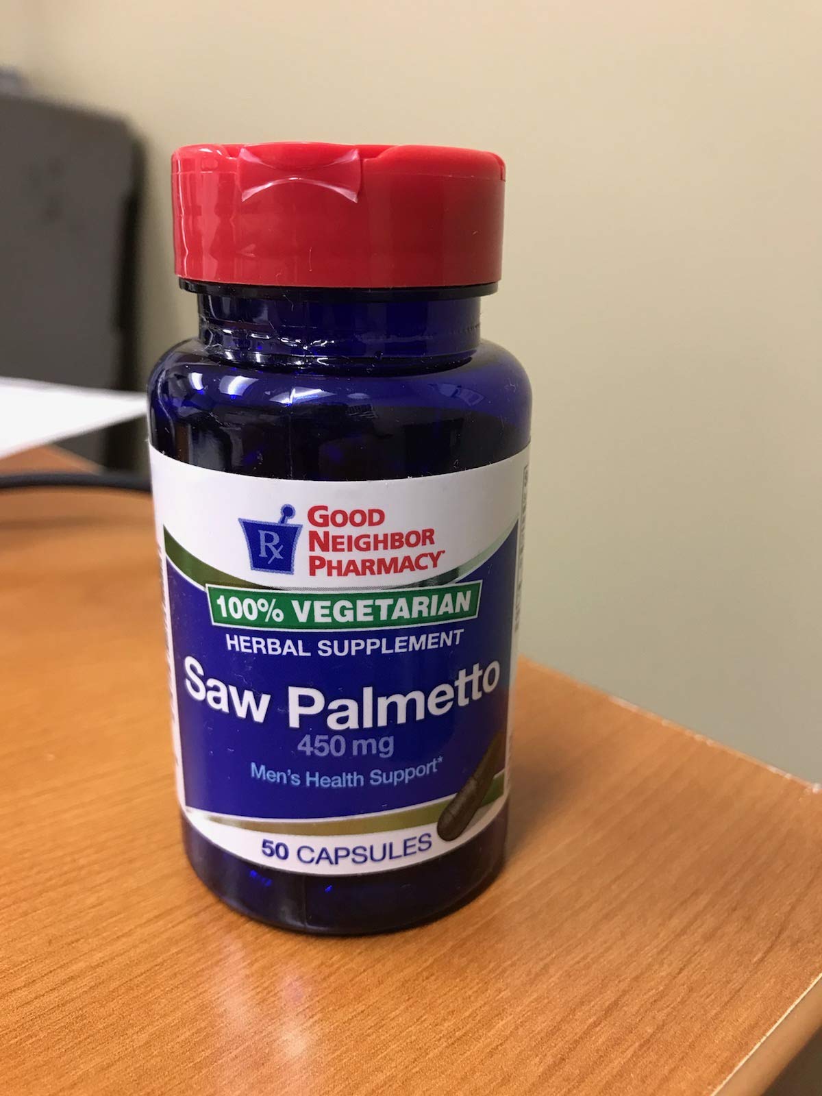 Good Neighbor Pharmacy Saw Palmetto 450 mg Capsule 1 Count