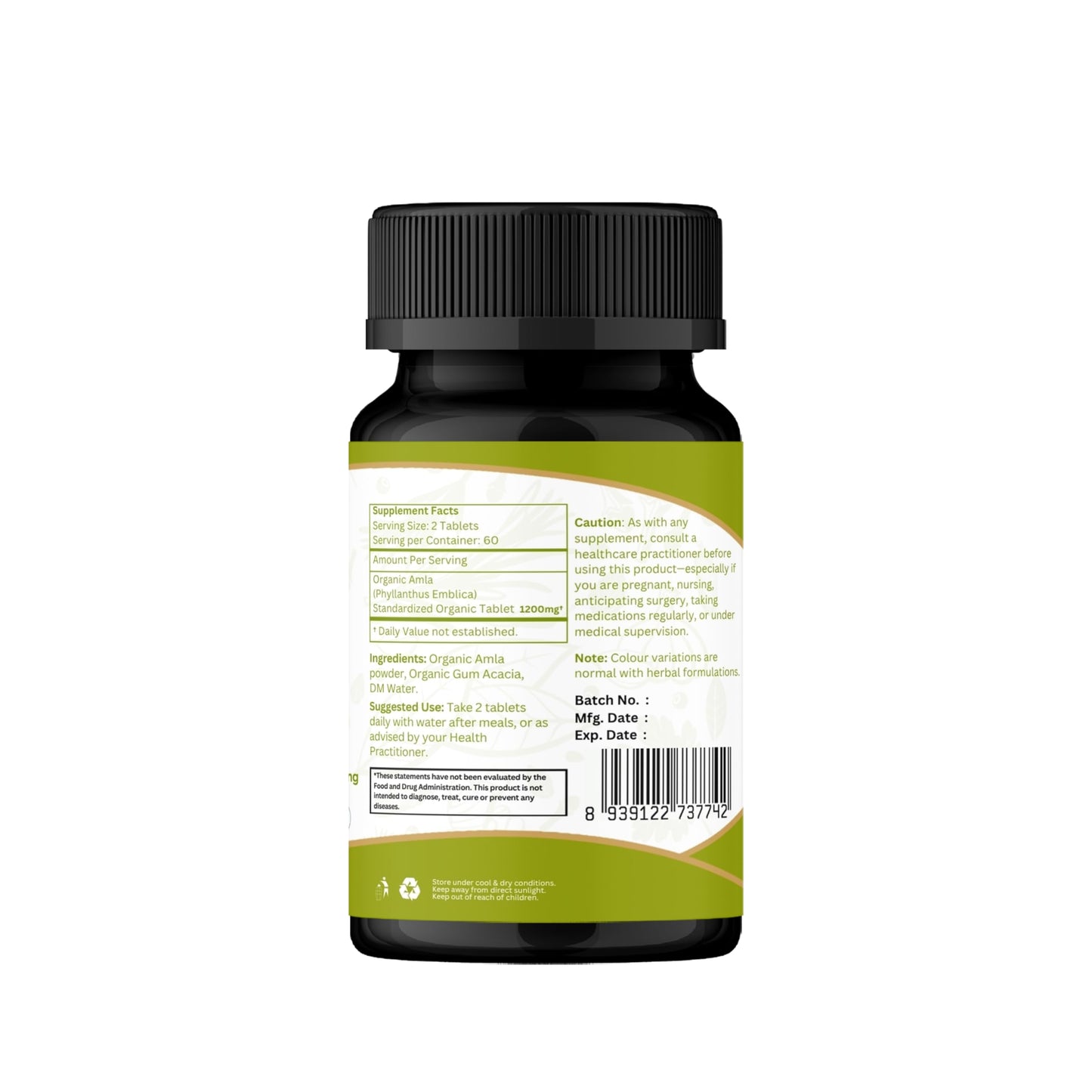 ORGANIC SPREE Amla Tablets 240 Tablets