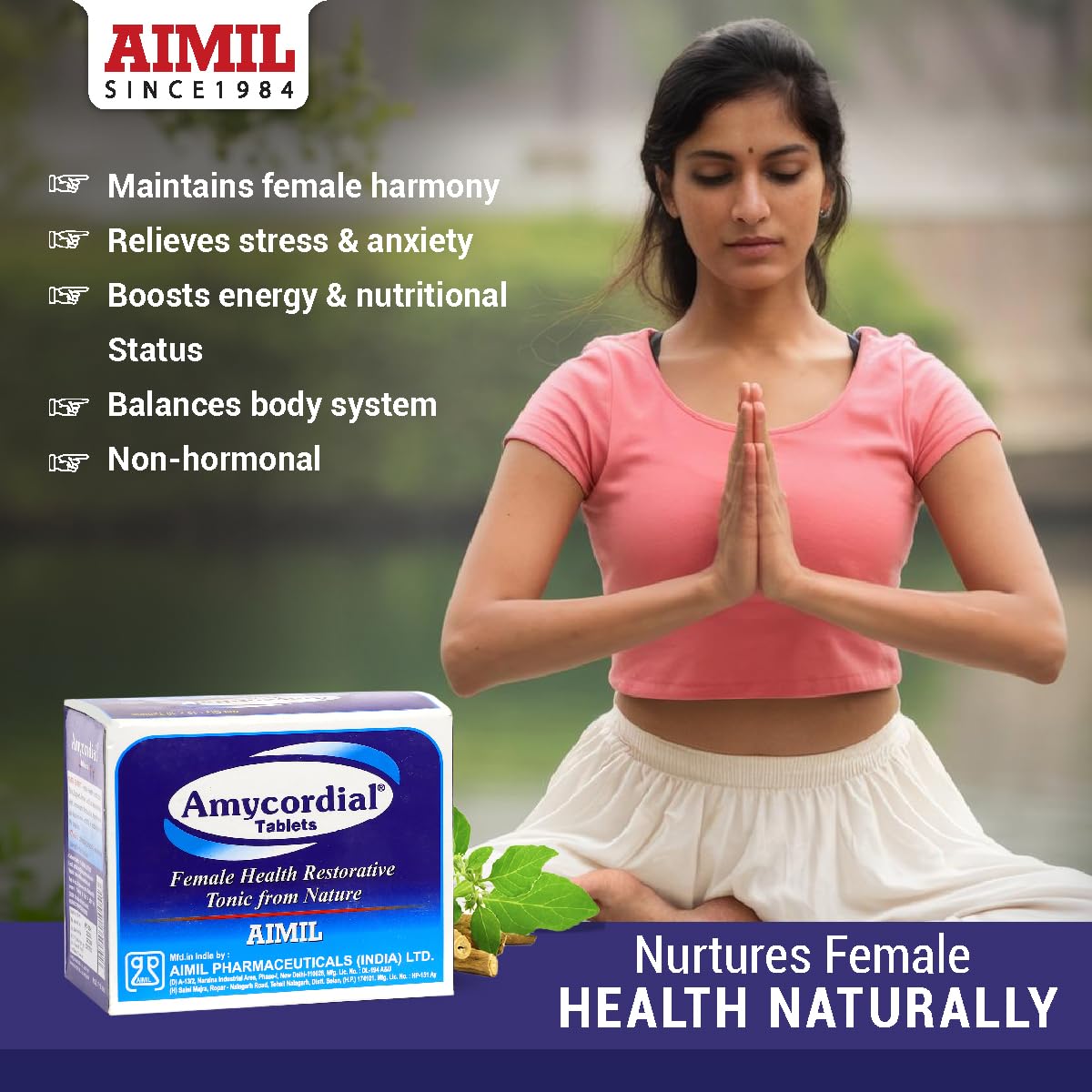 AIMIL Amycordial Tablets 60 Tablets