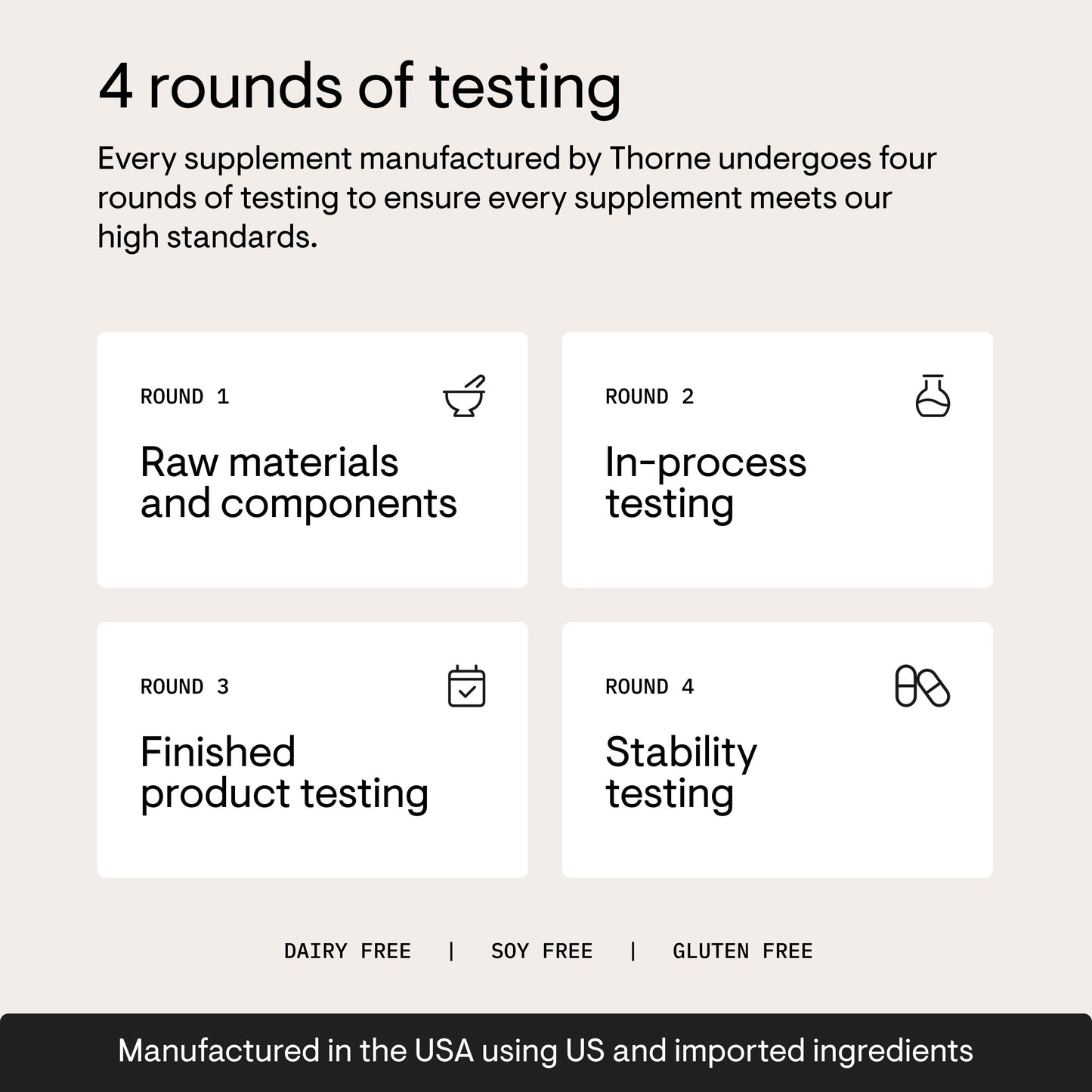 THORNE Vitamin D-5,000, Vitamin D3 Supplement Capsule, 120 Capsules