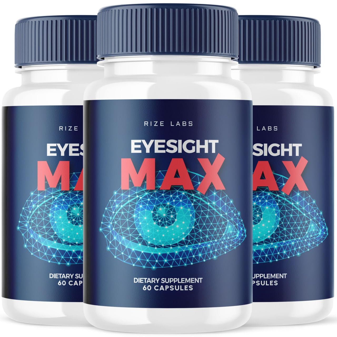 Rize Labs Eyesight Max Vision Supplement, 180 Capsules