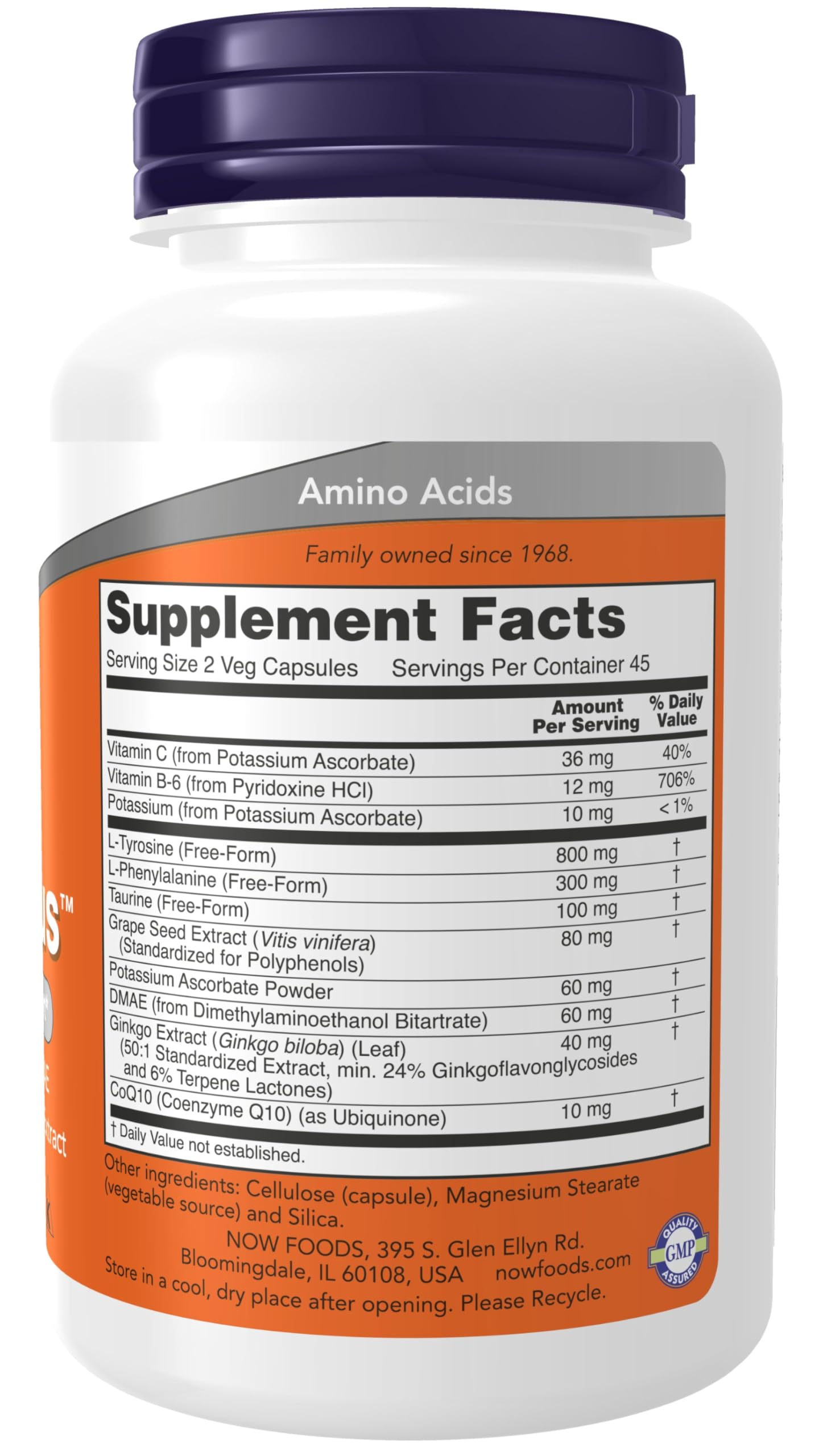NOW Foods True Focus Veggie Capsules 90 Count