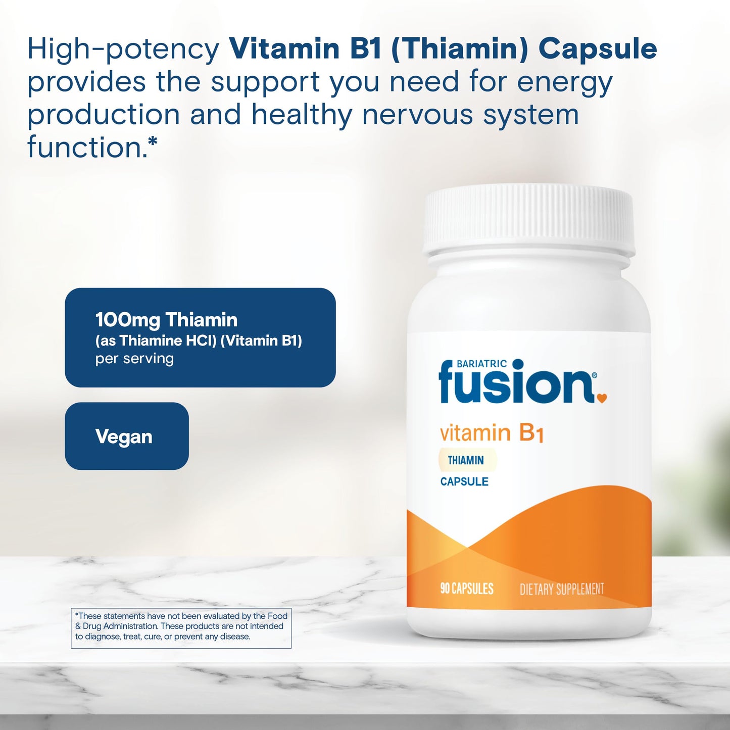 Bariatric Fusion Vitamin B1 (Thiamine) Capsule, 1 Count