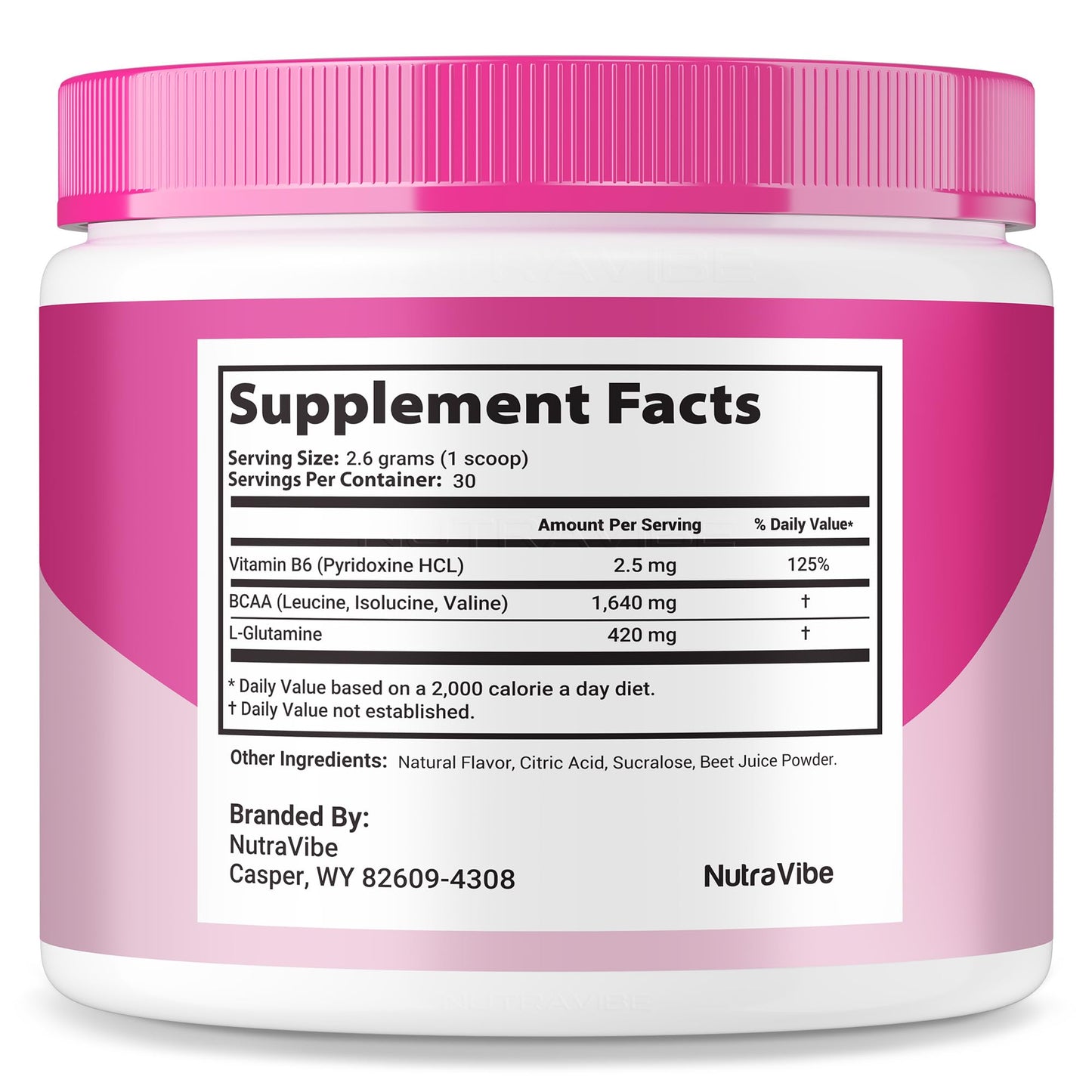NutraVibe Gelatin Burn Powder 5.5 oz