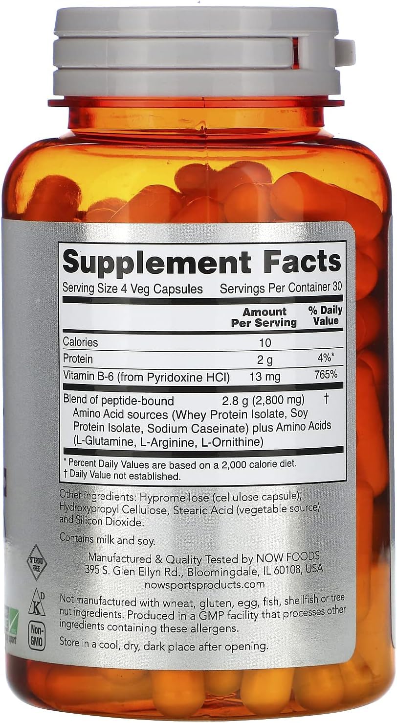 NOW Foods Amino Complete Capsule 120 Count