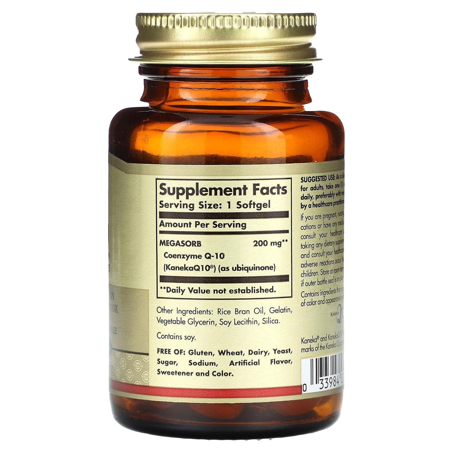 Solgar Megasorb CoQ-10 200 mg Softgels, 60 Softgels