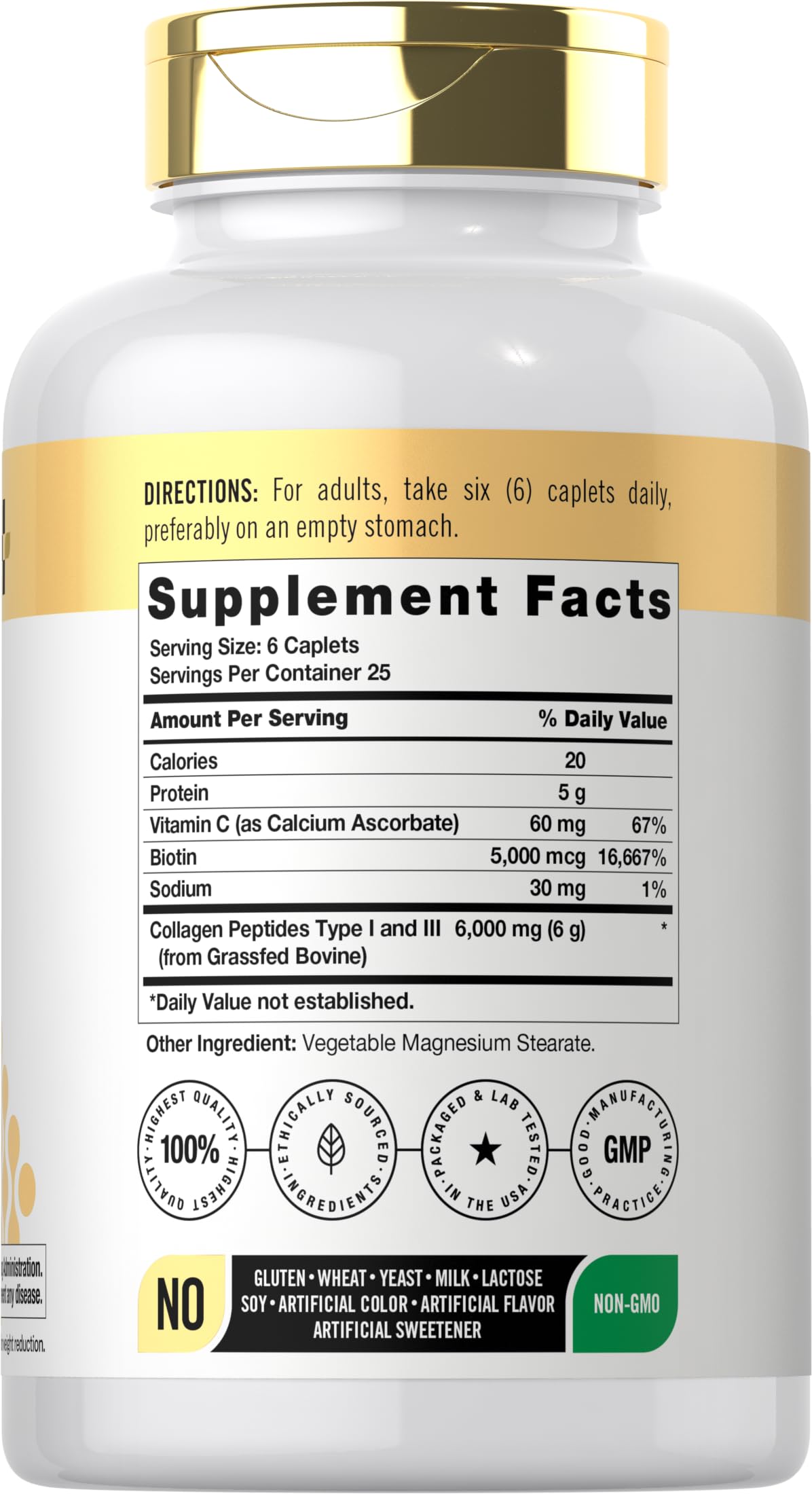 Doctor's Way Collagen Complex Caplets 150 Count
