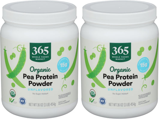 365 by Whole Foods Market Organic Pea Protein Powder, 2 lb