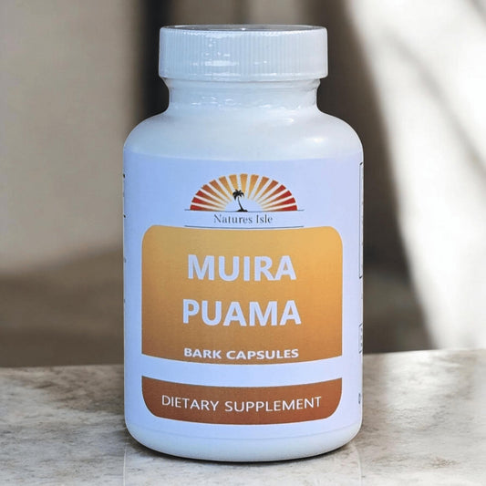 Generic Muira Puama Bark Powder Capsules 500mg, 1 Count
