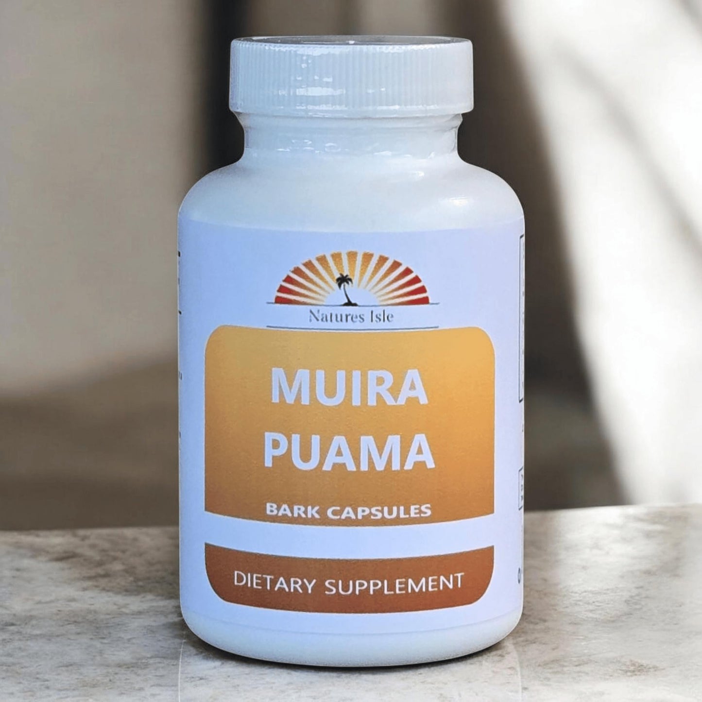 Generic Muira Puama Bark Powder Capsules 500mg, 60 Capsules