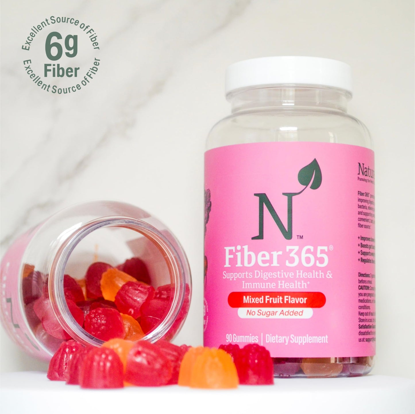 Nature M.D. Fiber 365 Gummies Gummy 1