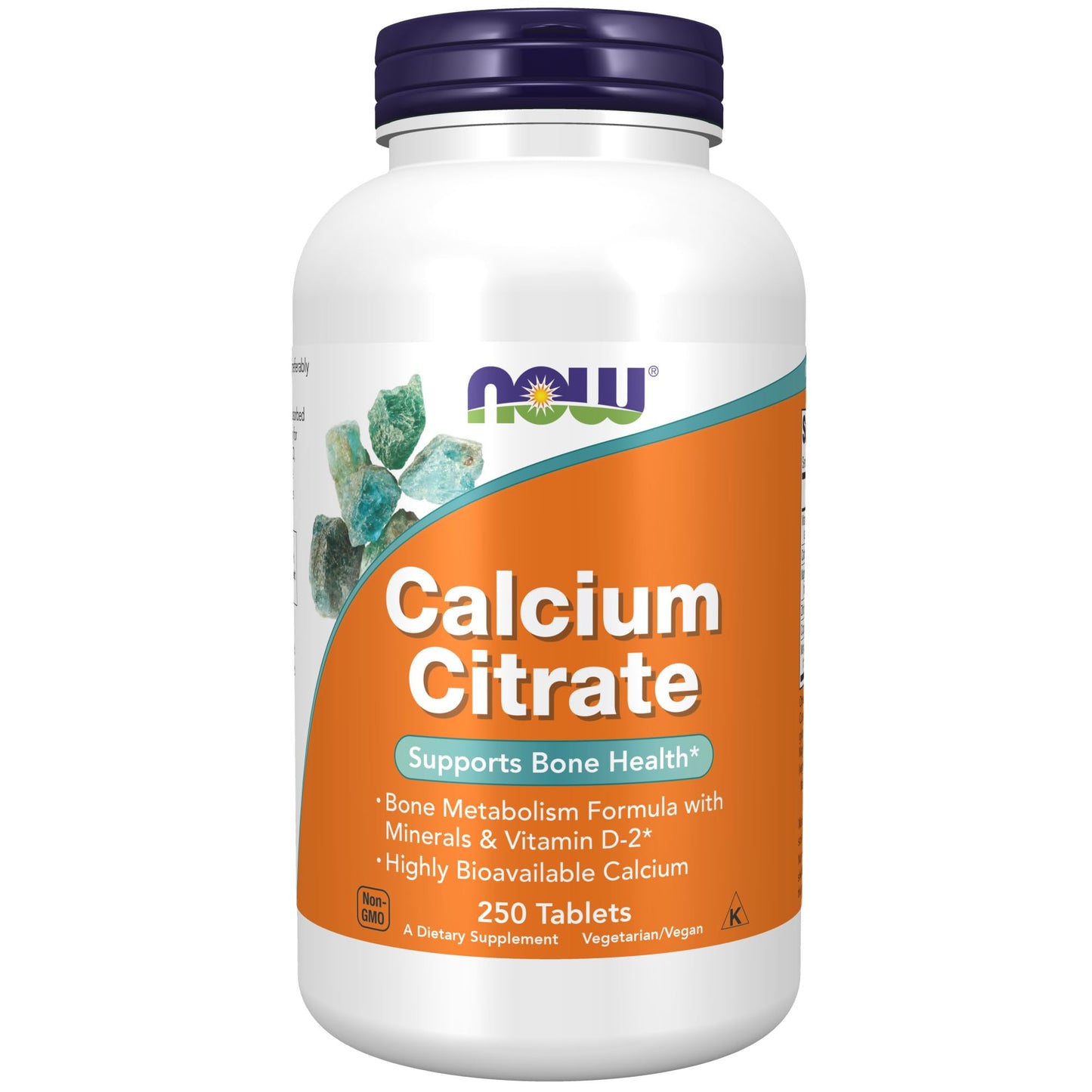 NOW Foods Calcium Citrate Tablets 250 Tablets