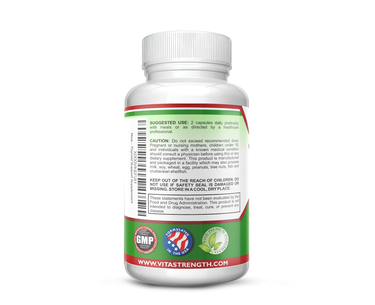 VitaStrength Thyroid Support Capsule 60 Count