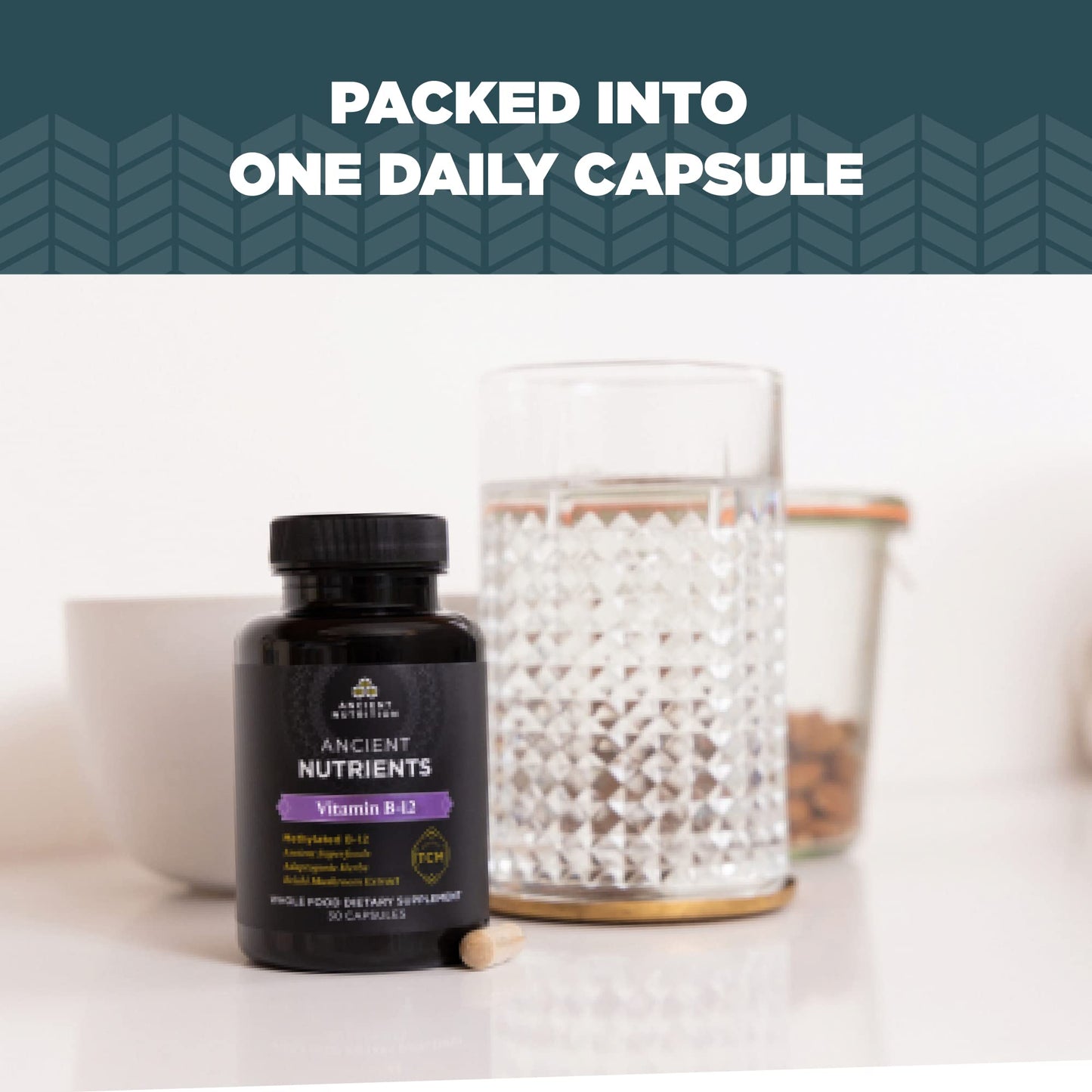 Ancient Nutrition Vitamin B12 Supplement Capsule, 30 Capsules