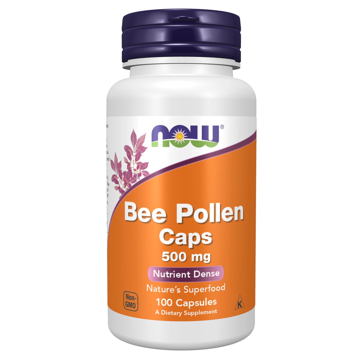 NOW Foods Bee Pollen Capsules, 100