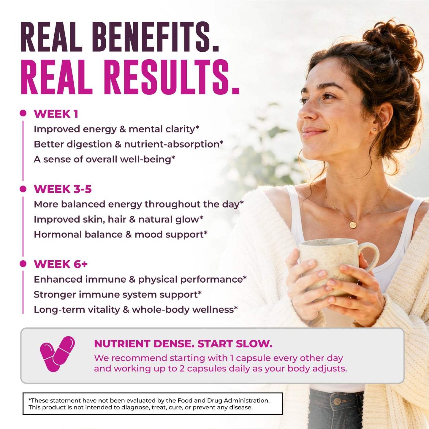 Left Coast Performance Beef Organ Supplement for Women 60 Capsules