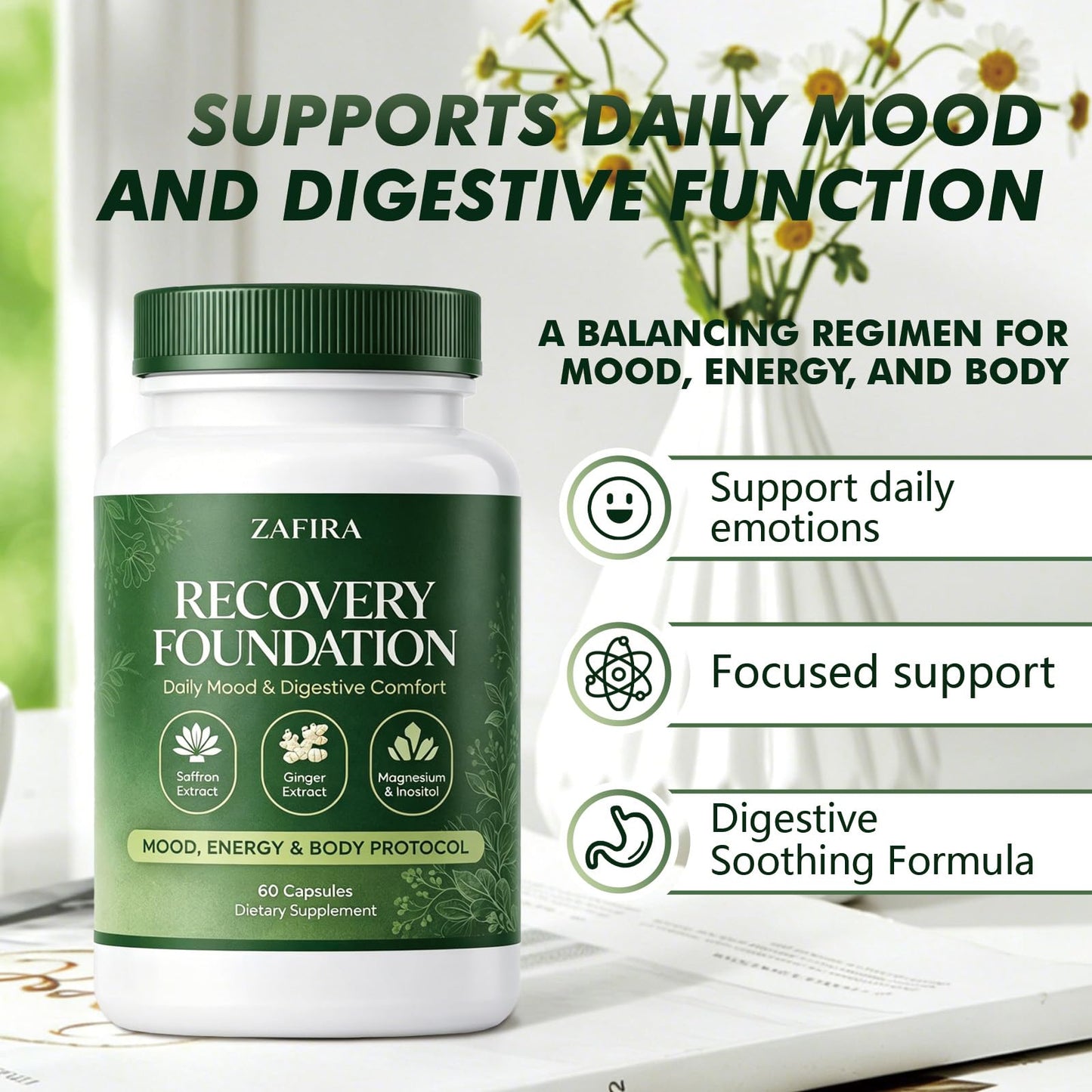 splendorintl Zafira Recovery Foundation 60 Capsules