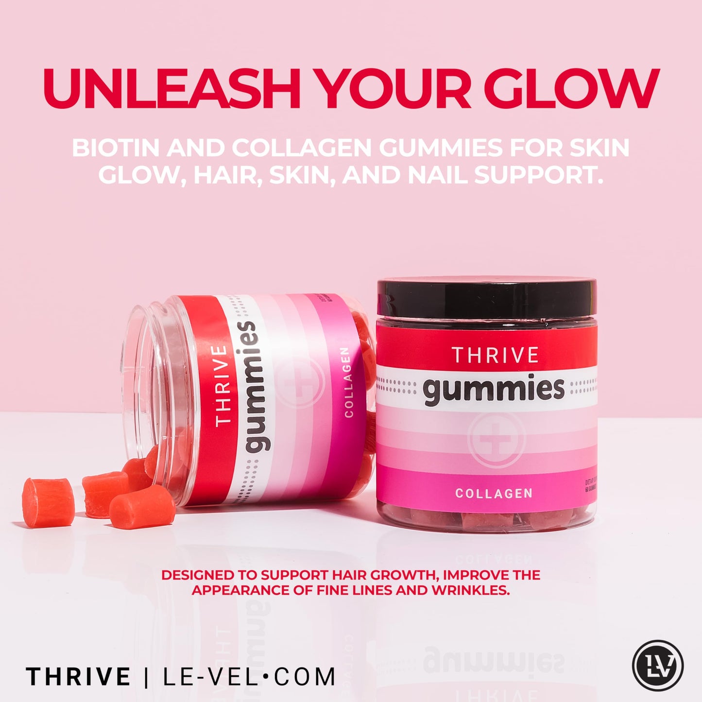 Le-Vel Thrive Collagen Gummies 60 Count