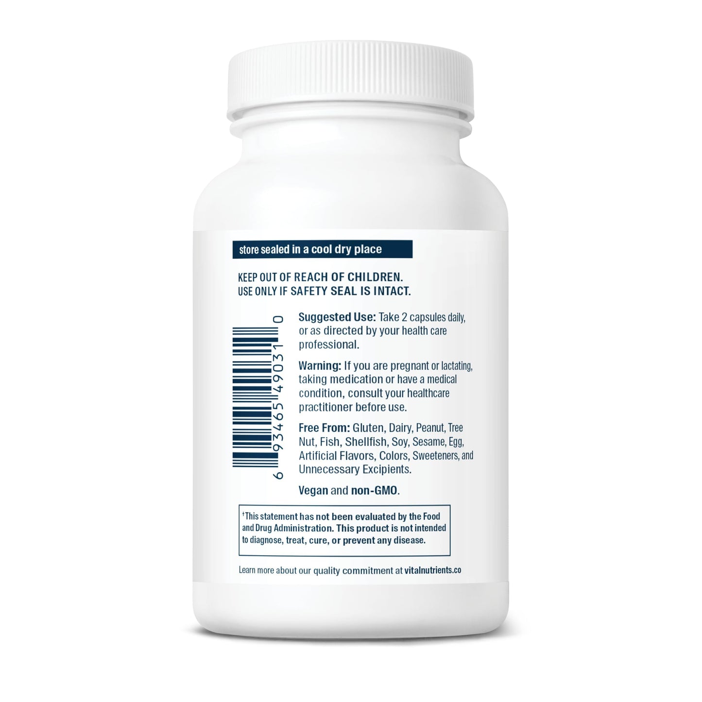 Vital Nutrients Cortisol Balance Capsules 90