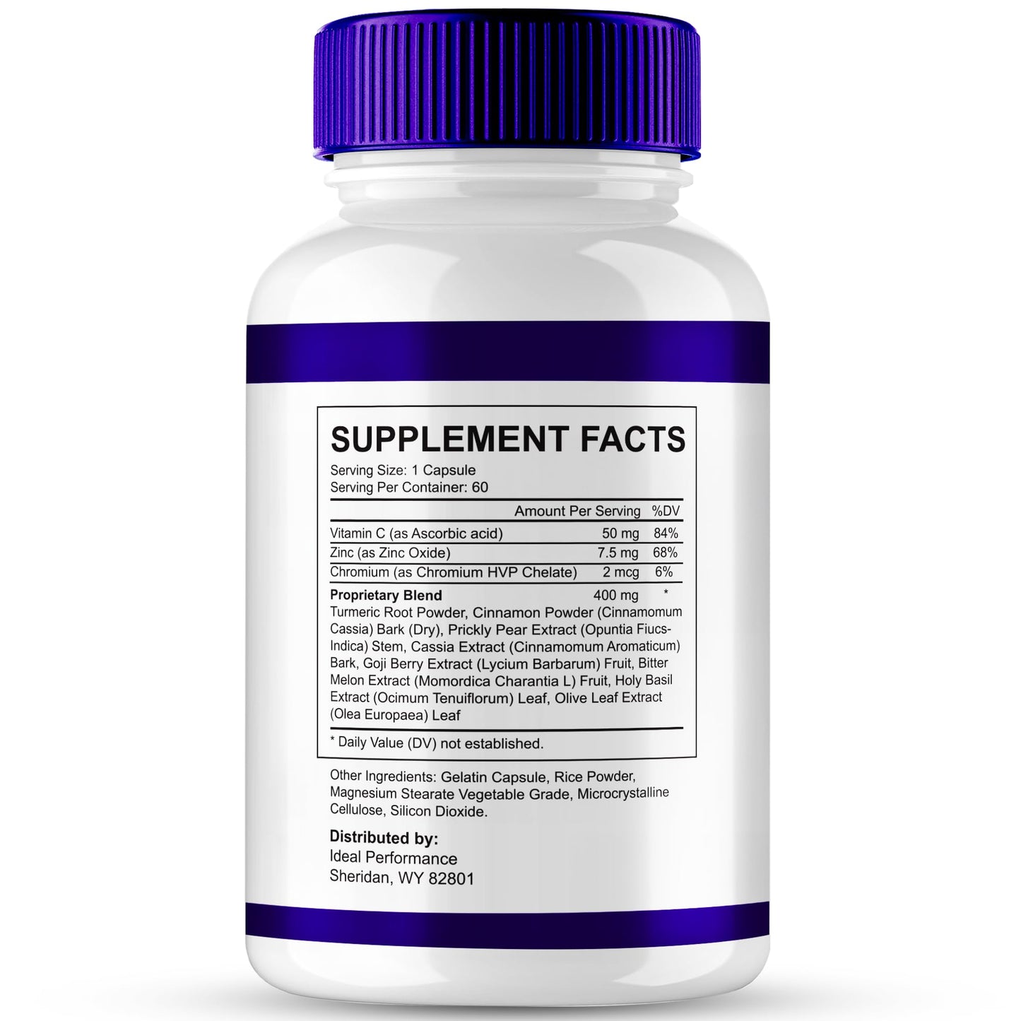 IDEAL PERFORMANCE Glucalma Capsules 60 Capsules