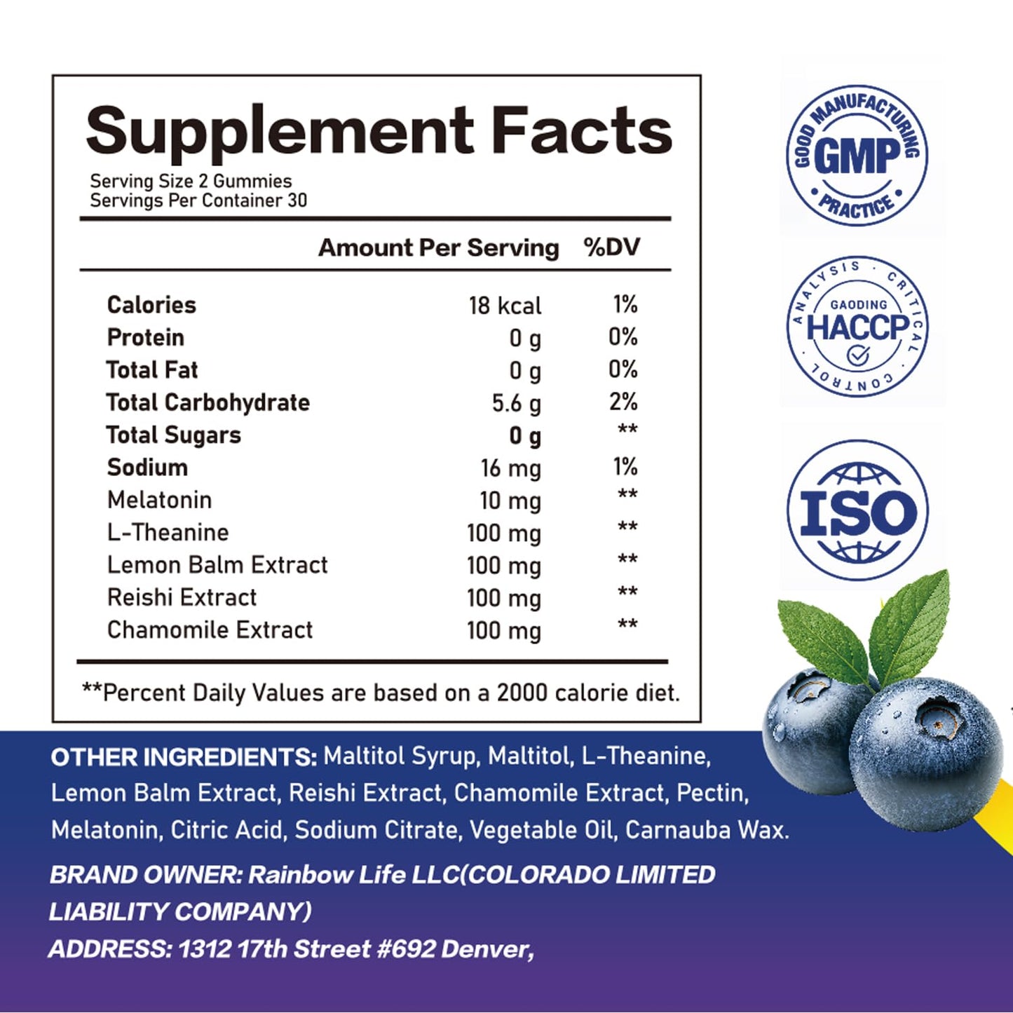 Webuff Sleep Gummies with 5mg Melatonin for Adults, 60 Gummies