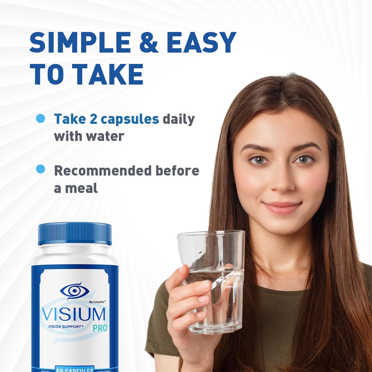 LIVORKA Visium Pro Vision Support Capsules, 60 Capsules