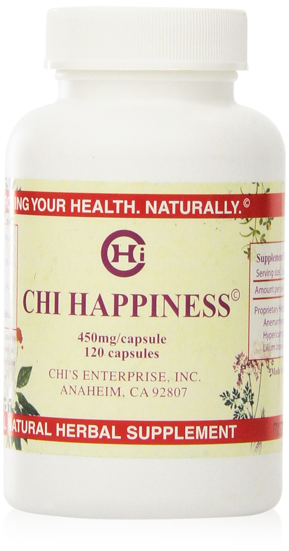 Chi's Enterprise Chi Happiness Capsules 120 Count