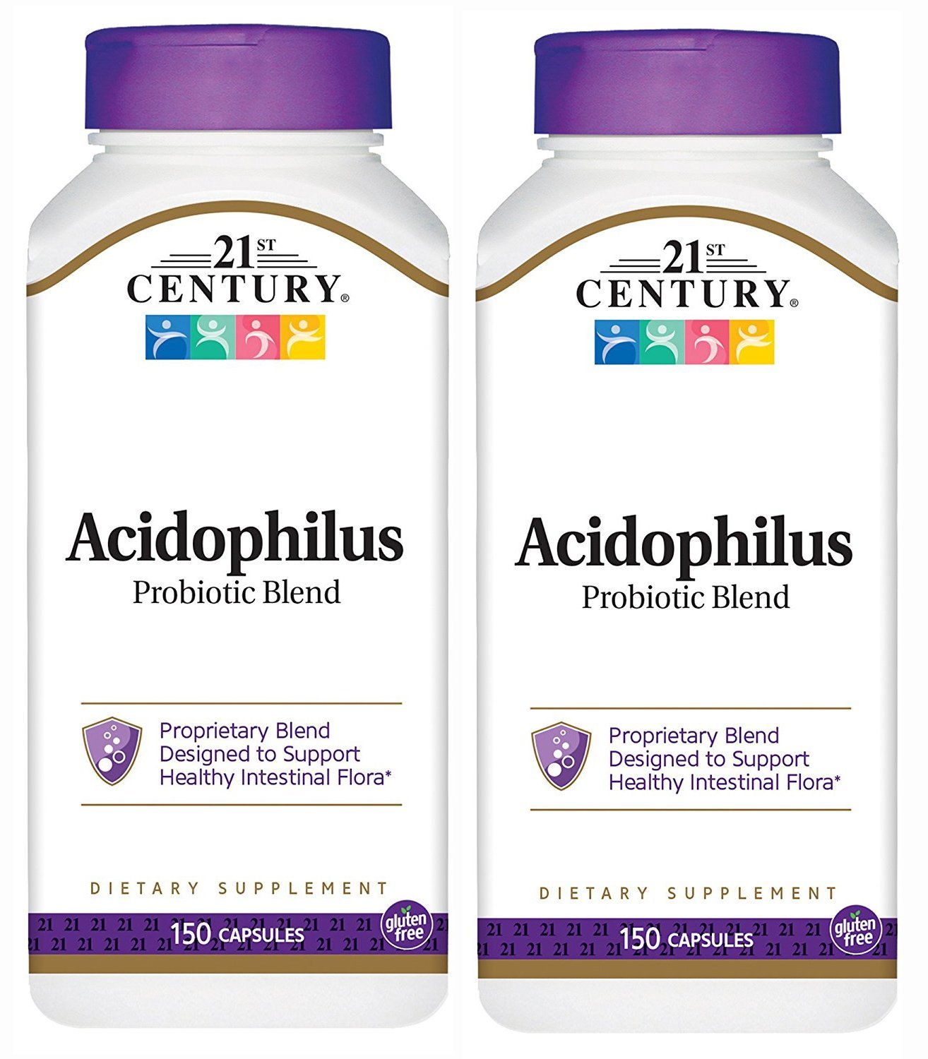 21st Century Acidophilus Probiotic Blend, 300 Capsules
